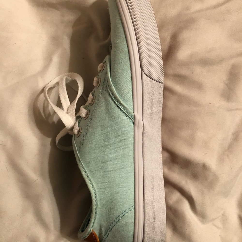 MINT GREEN/ TEAL VANS